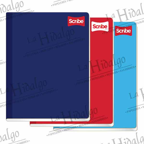 CUADERNO SCRIBE PROFESIONAL COSIDO 4502 C 100H C5MM La Hidalgo
