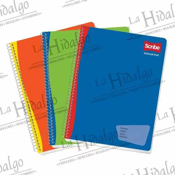 CUADERNO SCRIBE PROFESIONAL ESPIRAL RAYA 7970 100 HOJAS La Hidalgo